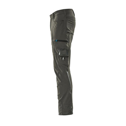 Spodnie ULTIMATE STRETCH, lekkie spodnie, ciemny antracyt