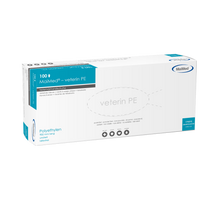 Rękawice weterynaryjne MaiMed-veterin PE 90cm, pomarańczowe, 100 szt./karton | Pudełko (100 sztuk)