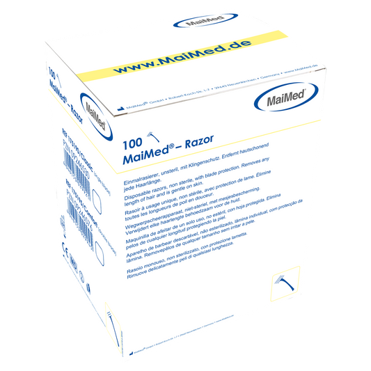 MaiMed - Razor Classic maszynka jednorazowa, niejałowa, 100 szt./op. | Pudełko (100 sztuk)