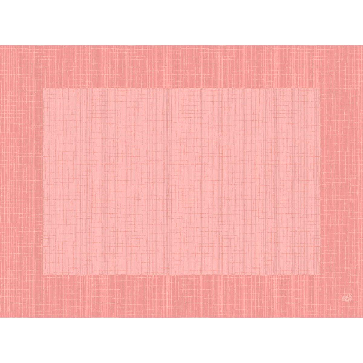 Różowe, kreskowane kwadrat przypomina o podkładkach stołowych Dunicel 30 x 40 cm Linnea mellow rose firmy Duni GmbH - idealne do stylowej dekoracji stołu o strukturze podobnej do tkaniny. Opakowanie zawiera 100 sztuk.