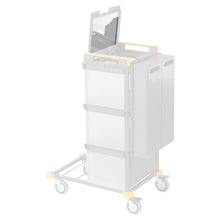 Uchwyt VERMOP na plan pracy przezroczysty, 34 x 24 x 0,3 cm