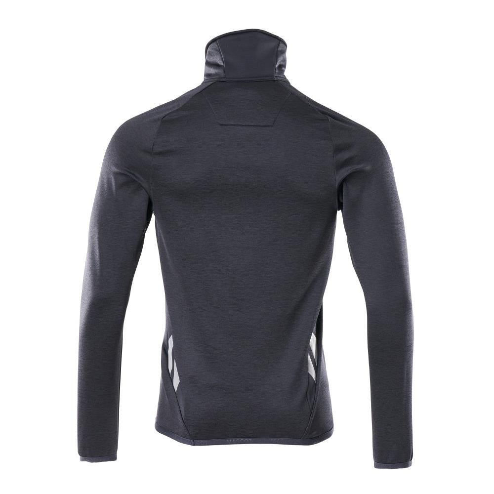 Polarowy sweter z krótką kurtką z mikropolaru zapinaną na zamek