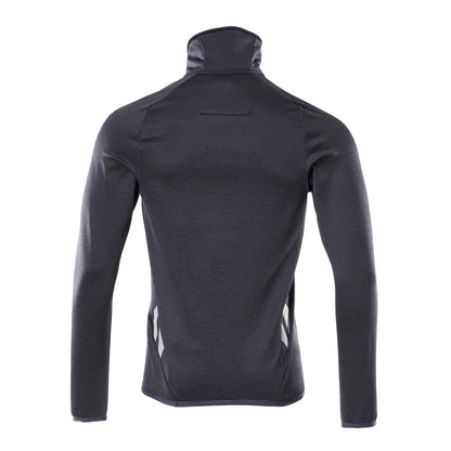 Polarowy sweter z krótką kurtką z mikropolaru zapinaną na zamek
