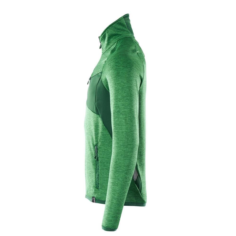 Polarowy sweter z krótką kurtką z mikropolaru zapinaną na zamek