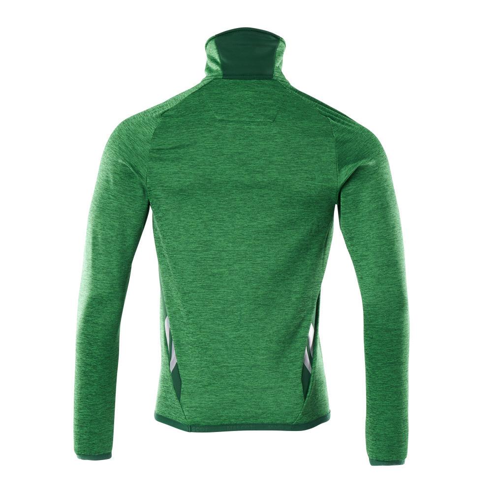 Polarowy sweter z krótką kurtką z mikropolaru zapinaną na zamek