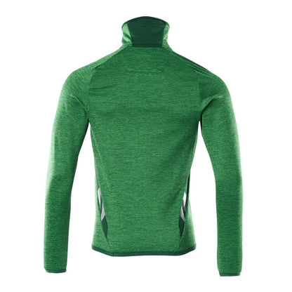 Polarowy sweter z krótką kurtką z mikropolaru zapinaną na zamek