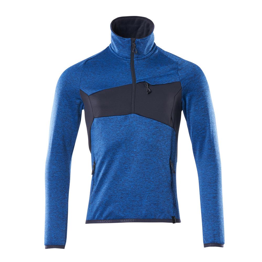Polarowy sweter z krótką kurtką z mikropolaru zapinaną na zamek