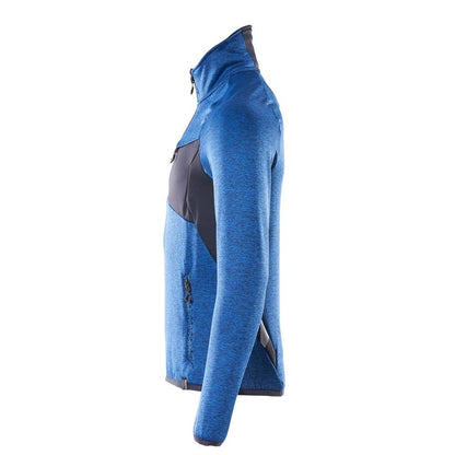 Polarowy sweter z krótką kurtką z mikropolaru zapinaną na zamek