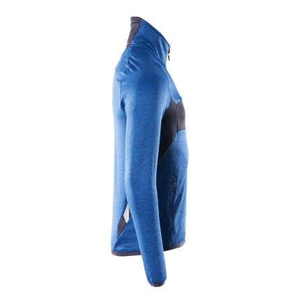 Polarowy sweter z krótką kurtką z mikropolaru zapinaną na zamek