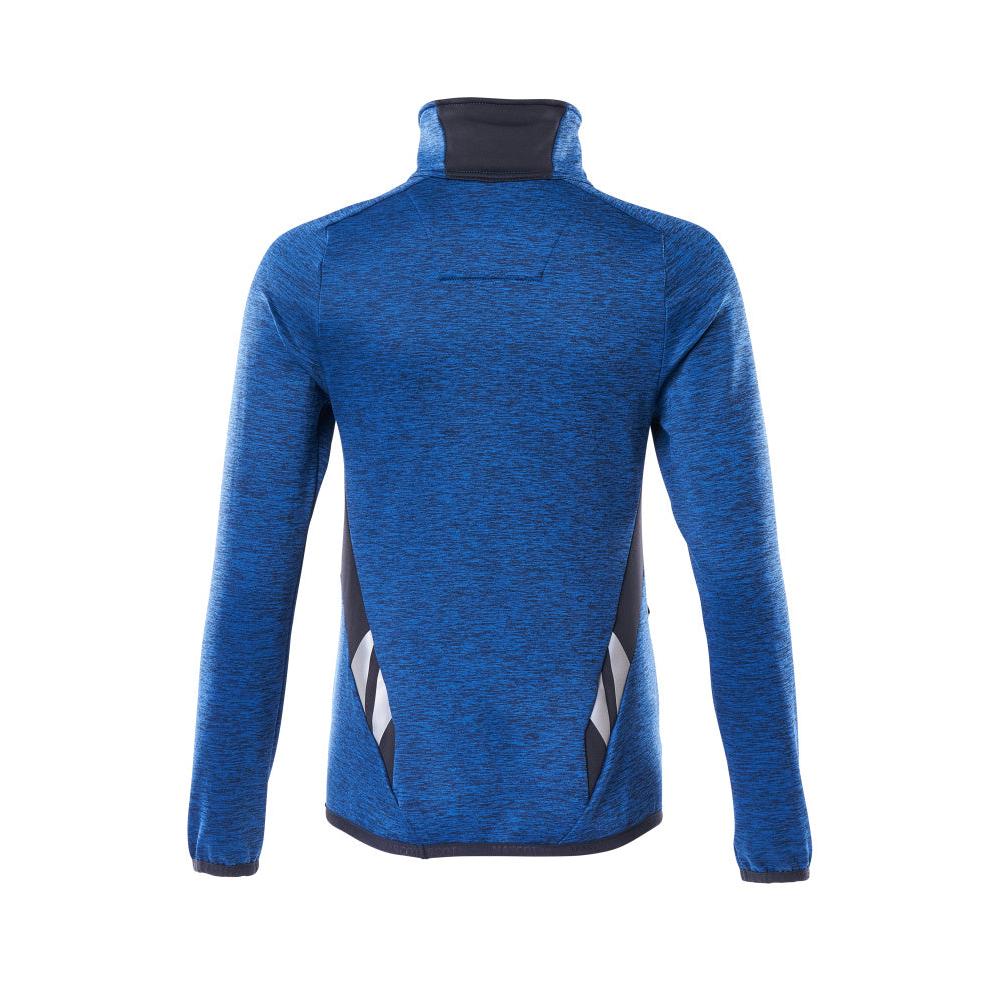 Polarowy sweter zapinany na krótki zamek, damska kurtka z mikropolaru