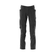 Spodnie, kieszenie na kolanach, spodnie ULTIMATE STRETCH, czarne