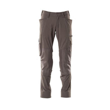 Spodnie, kieszenie na kolanach, spodnie ULTIMATE STRETCH, kolor ciemny antracyt