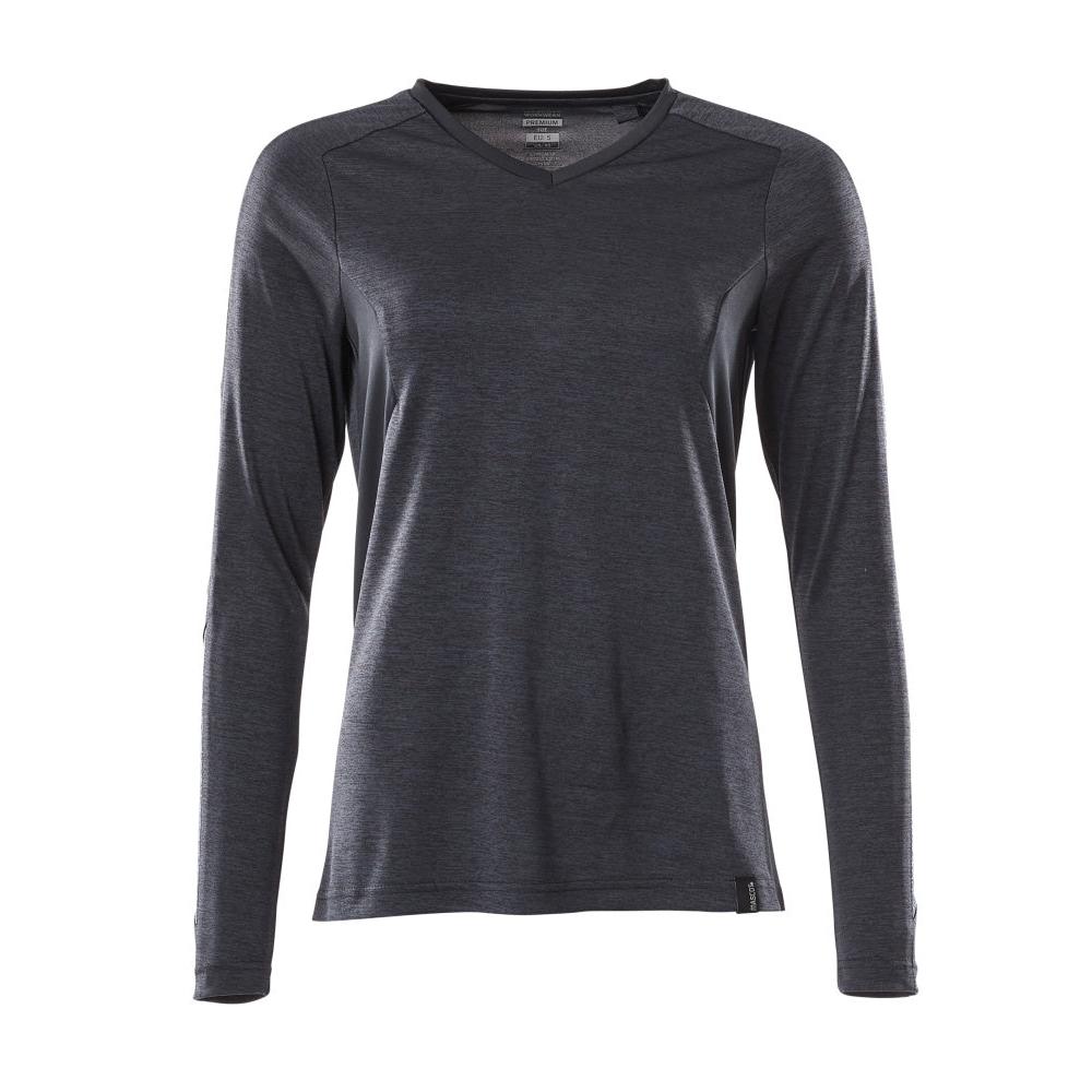 T-shirt damski z technologią COOLMAX® i długim rękawem