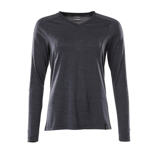 T-shirt damski z technologią COOLMAX® i długim rękawem