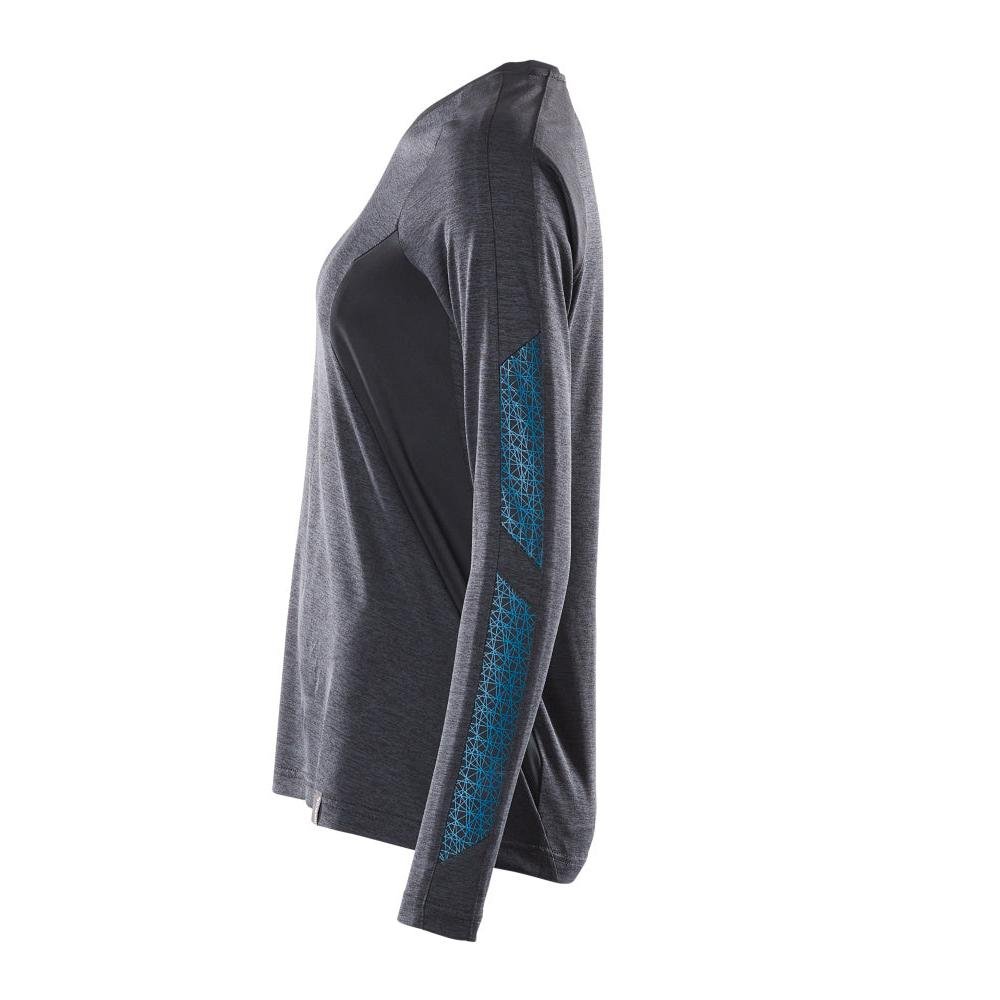 T-shirt damski z technologią COOLMAX® i długim rękawem