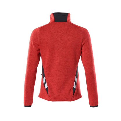 Dzianinowy sweter zapinany na zamek, damski kardigan
