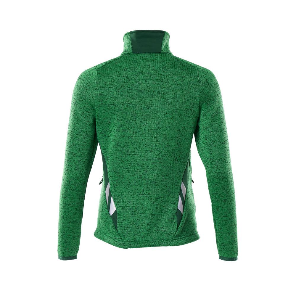 Dzianinowy sweter zapinany na zamek, damski kardigan
