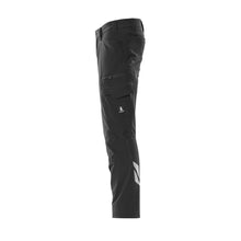 Spodnie, kieszenie na kolanach, spodnie ULTIMATE STRETCH, czarne