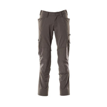 Spodnie, kieszenie na kolanach, spodnie ULTIMATE STRETCH, kolor ciemny antracyt