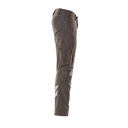 Spodnie, kieszenie na kolanach, spodnie ULTIMATE STRETCH, kolor ciemny antracyt