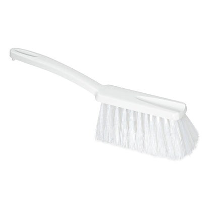 Ręczna miotła Nölle Profi Brush HACCP z grubością włosia 0,25 mm od Nölle Profi Brush Bürsten- & Pinseltechnik e.K. posiada sztywne, proste włosie i długi uchwyt z dwoma prostokątnymi otworami - idealna do czyszczenia zgodnego z HACCP.