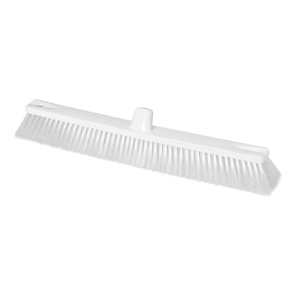 Der Nölle Profi Brush HACCP Großflächenbesen mit 0,25 mm weichen Borsten von Nölle Profi Brush Bürsten- & Pinseltechnik e.K. verfügt über eine zentrale Bohrung zur Stielbefestigung und ist ideal zum Kehren von Böden in HACCP-regulierten Bereichen.