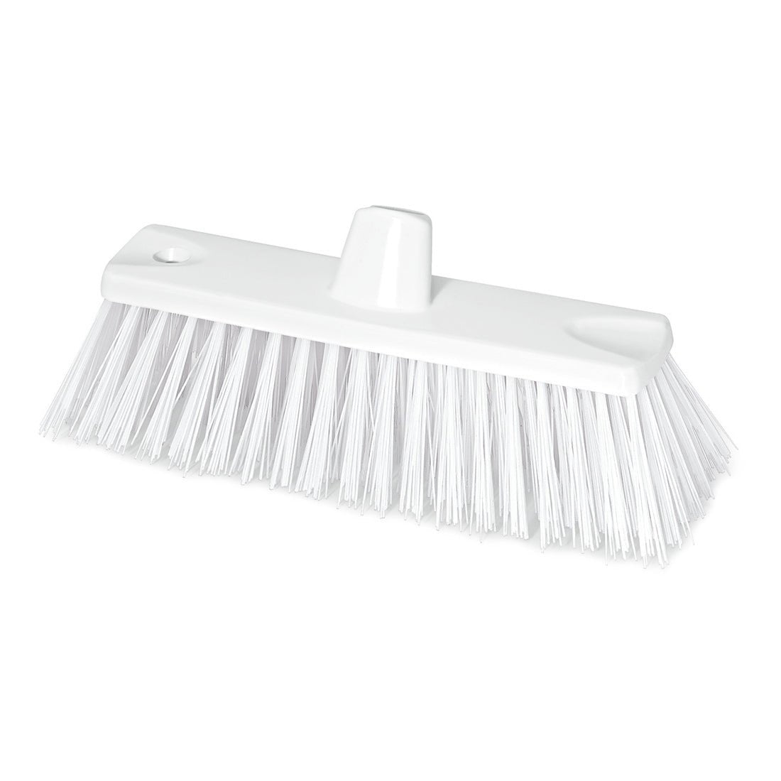 Głowica miotły Nölle Profi Brush HACCP Grobbesen 30 cm ma wyjątkowo twarde włosie (1,00 mm), dwa otwory mocujące i jest przedstawiona na prostym białym tle. Marka: Nölle Profi Brush Bürsten- & Pinseltechnik e.K.