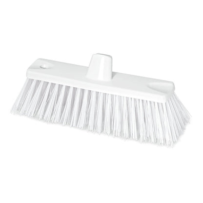 Głowica miotły Nölle Profi Brush HACCP Grobbesen 30 cm ma wyjątkowo twarde włosie (1,00 mm), dwa otwory mocujące i jest przedstawiona na prostym białym tle. Marka: Nölle Profi Brush Bürsten- & Pinseltechnik e.K.