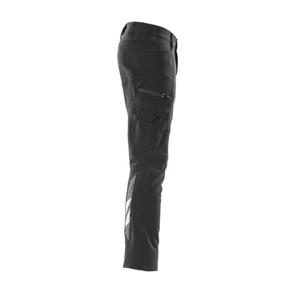 Spodnie, kieszenie na udach, spodnie ULTIMATE STRETCH, czarne