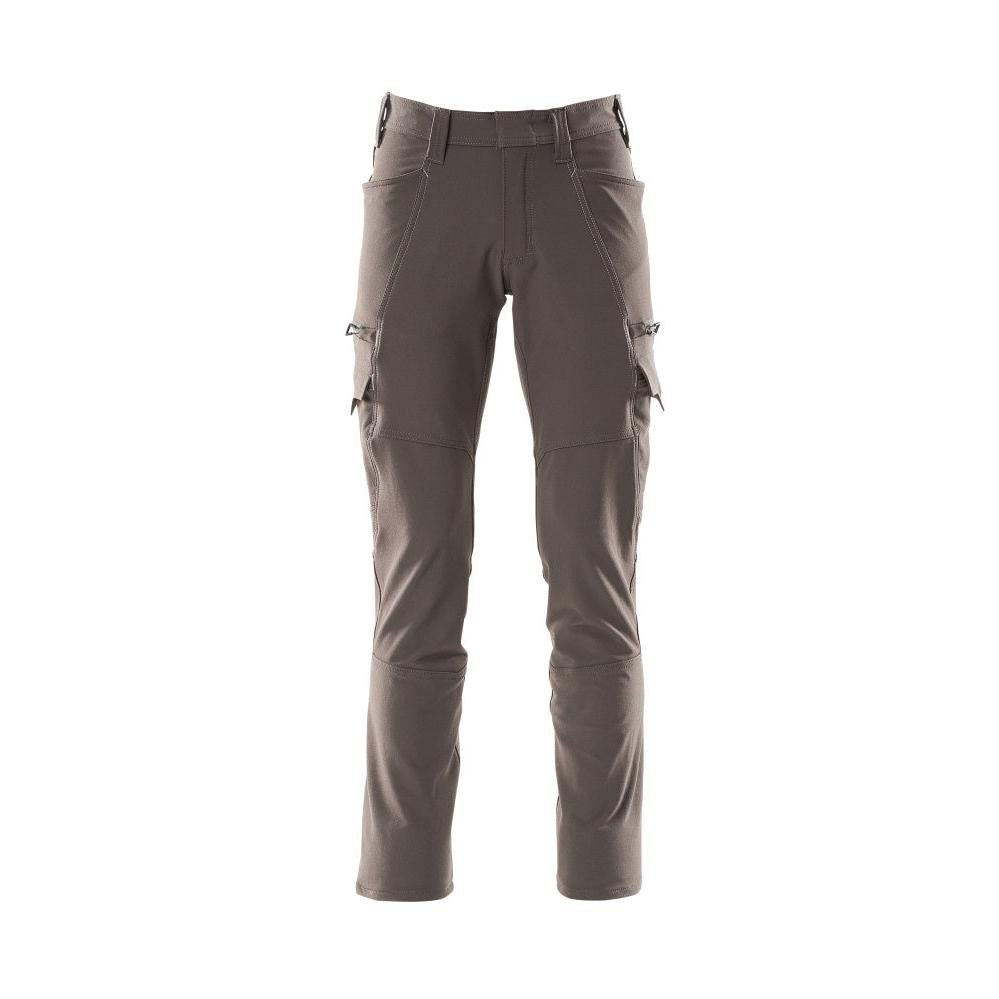 Spodnie, kieszenie na udach, spodnie ULTIMATE STRETCH, kolor ciemny antracyt