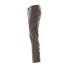 Spodnie, kieszenie na udach, spodnie ULTIMATE STRETCH, kolor ciemny antracyt