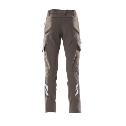 Spodnie, kieszenie na udach, spodnie ULTIMATE STRETCH, kolor ciemny antracyt