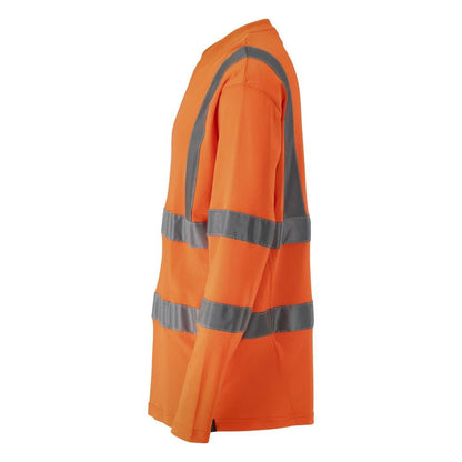 T-shirt, dekolt w kształcie litery V, koszulka z długim rękawem