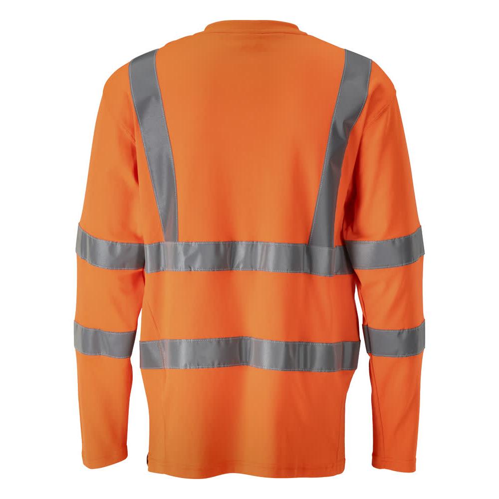 T-shirt, dekolt w kształcie litery V, koszulka z długim rękawem