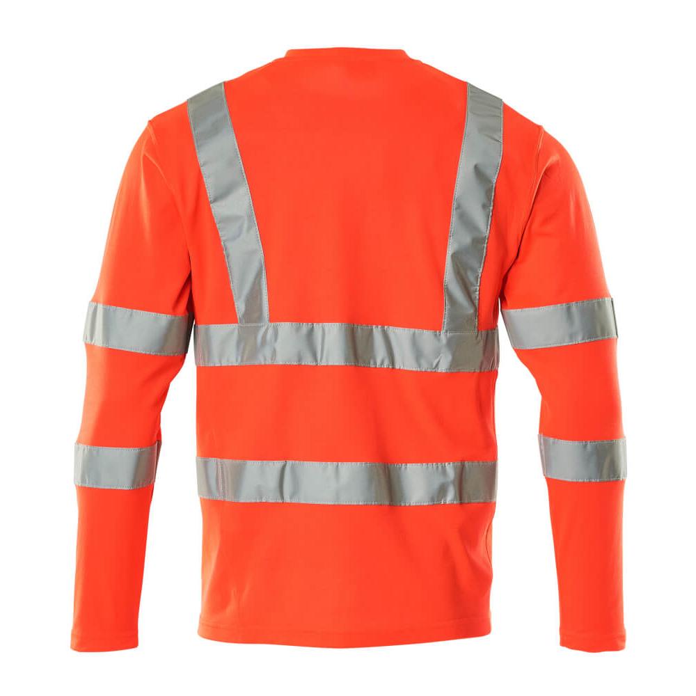 T-shirt, dekolt w kształcie litery V, koszulka z długim rękawem