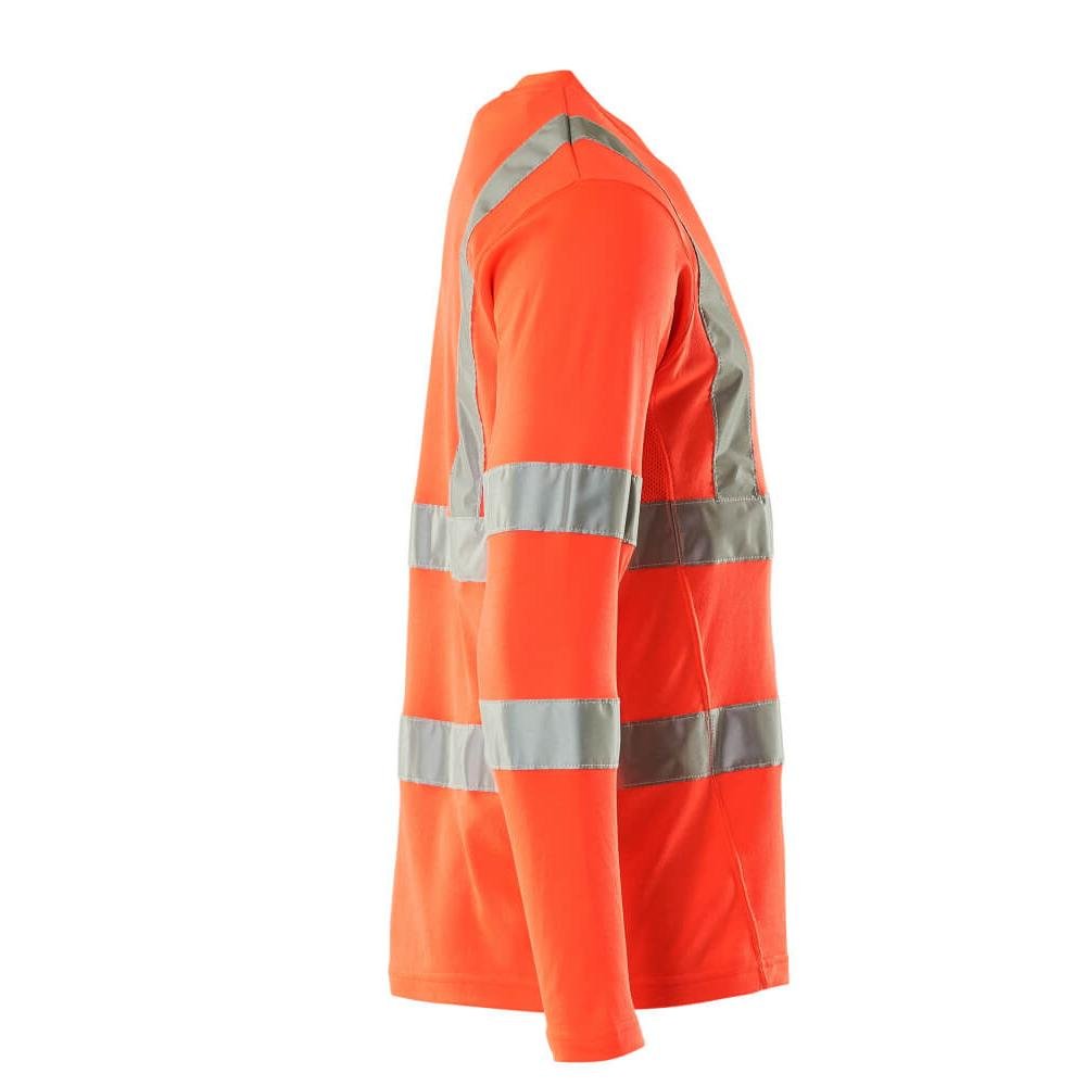T-shirt, dekolt w kształcie litery V, koszulka z długim rękawem