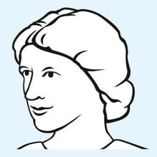 Foliodress Czapka Comf Dino unst P100 | Opakowanie (100 sztuk)