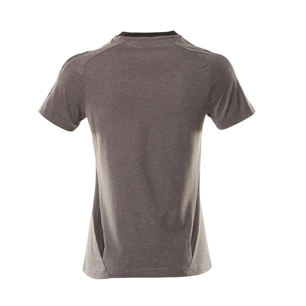 T-shirt, koszulka damska, kolor ciemny antracyt/czarny