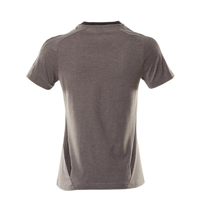 T-shirt, koszulka damska, kolor ciemny antracyt/czarny