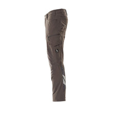 Spodnie, kieszenie na kolanach, spodnie ULTIMATE STRETCH, kolor ciemny antracyt