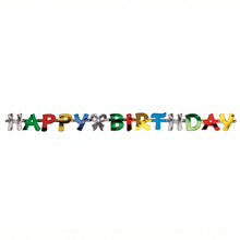 Die PAPSTAR Grußkette "Happy Birthday" (1,4 m) von der PAPSTAR GmbH ist ein farbenfrohes Banner mit bunten Buchstaben - die ideale festliche Dekoration für jede Geburtstagsparty. Sie wird im Einzelpack geliefert und sieht vor weißem Hintergrund besonders schön aus.