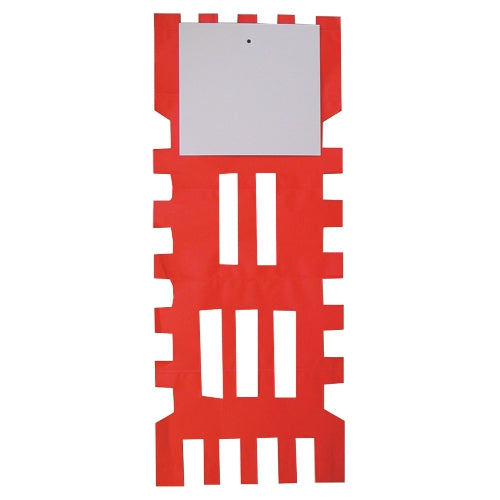 Girlanda papierowa PAPSTAR 10 m od PAPSTAR GmbH to tęczowa, trudnopalna girlanda papierowa (1 sztuka na woreczek), idealna do dekoracji imprez - nie do pomylenia z urządzeniami medycznymi jak czerwone deski ratunkowe.