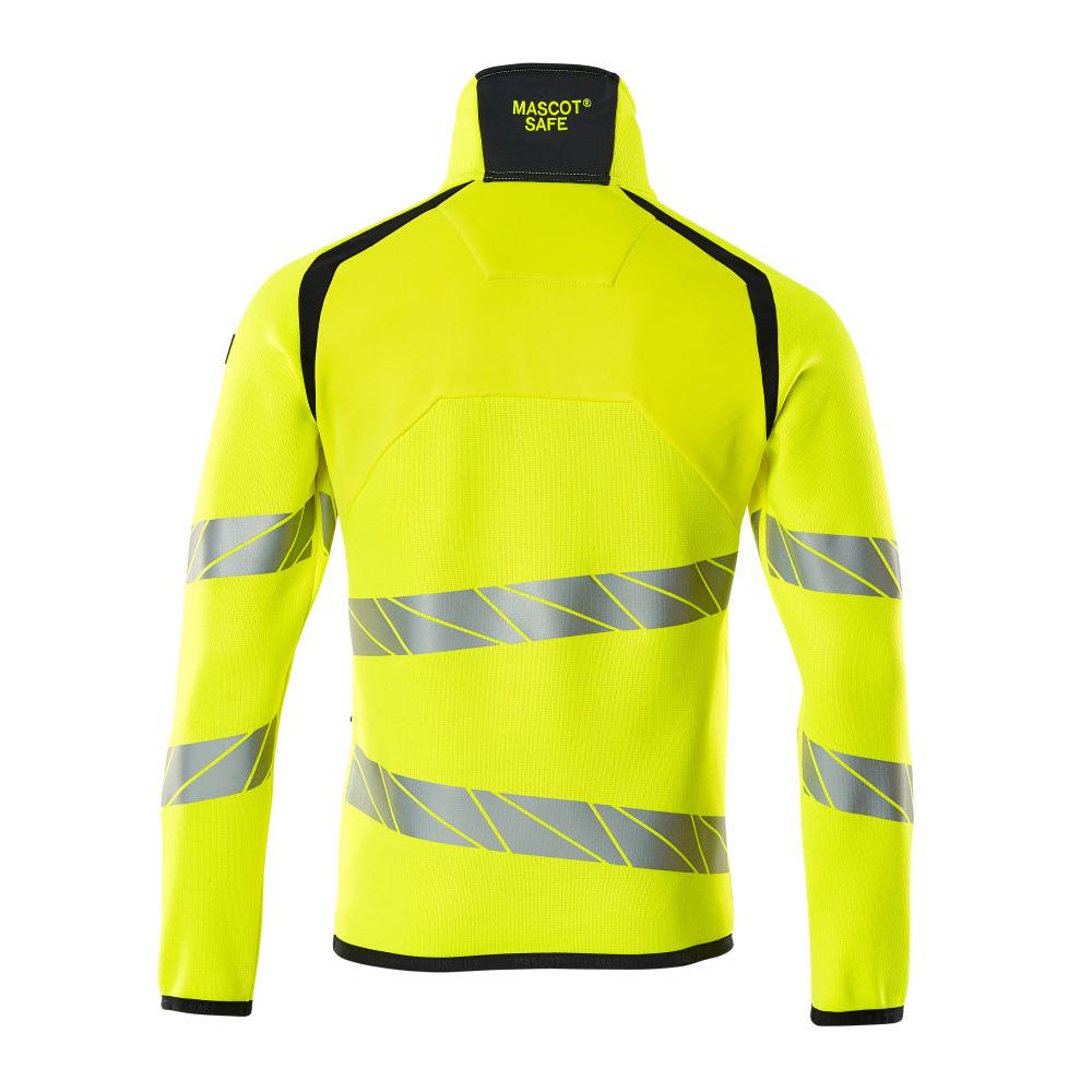 Sweter z dzianiny z krótkim swetrem z zamkiem błyskawicznym