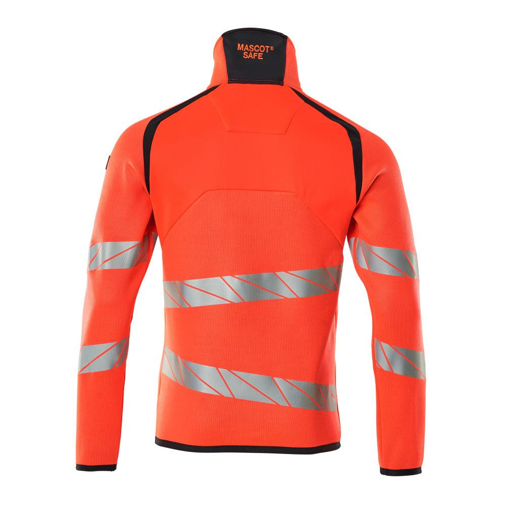Sweter z dzianiny z krótkim swetrem z zamkiem błyskawicznym