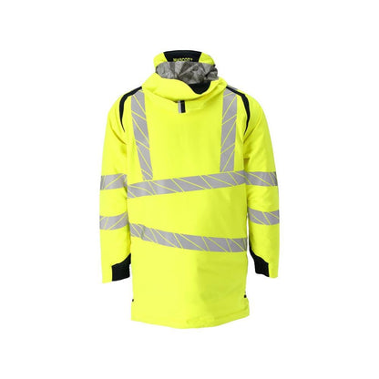 Parka CLIMASCOT® z podszewką, lekka parka, odblaskowa żółto/czarno-niebieska