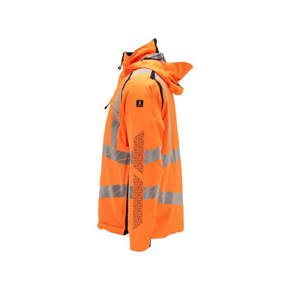 Kurtka zimowa CLIMASCOT®, lekka kurtka zimowa, odblaskowy pomarańcz/czarno-niebieski