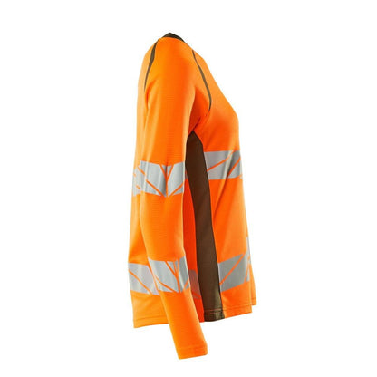 T-shirt, długi rękaw, damski t-shirt o dopasowanym kroju