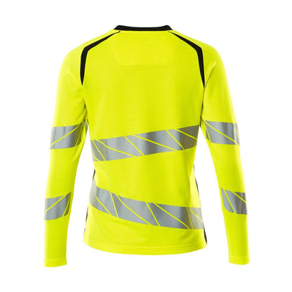 T-shirt, długi rękaw, damski t-shirt o dopasowanym kroju
