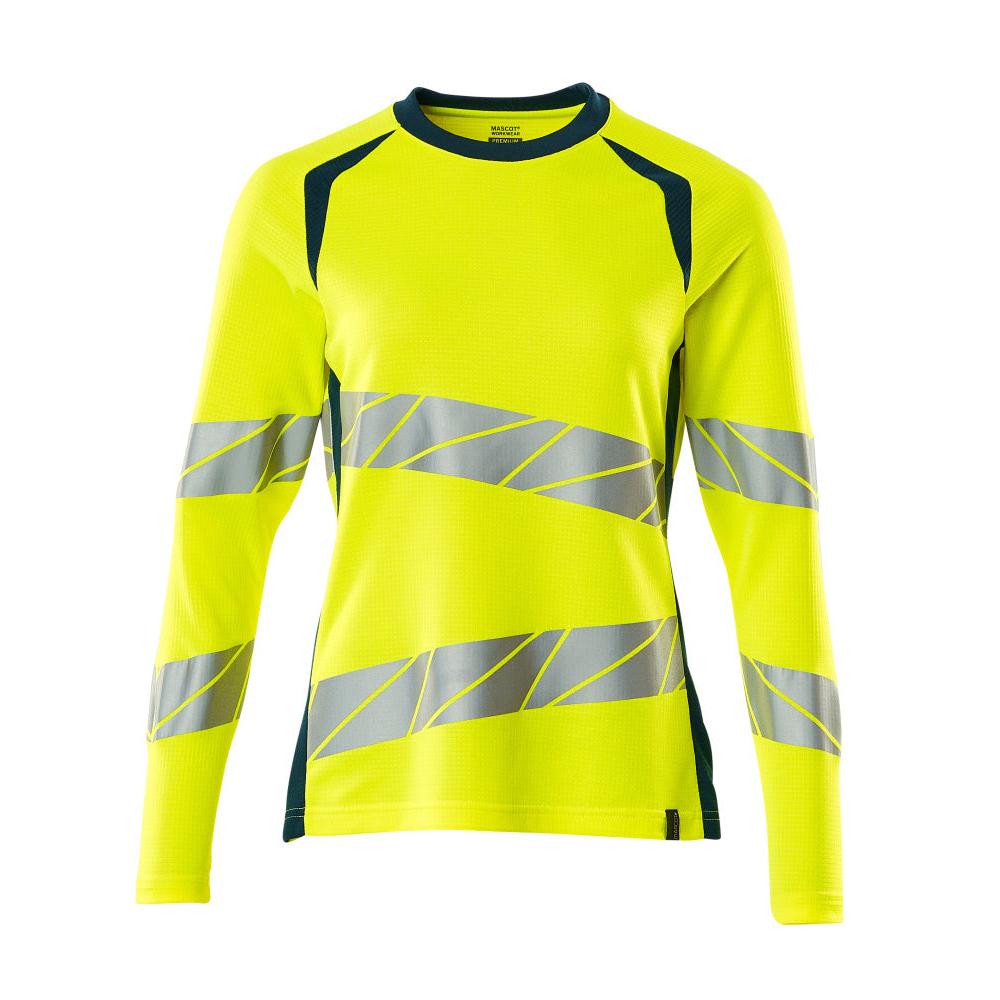 T-shirt, długi rękaw, damski t-shirt o dopasowanym kroju