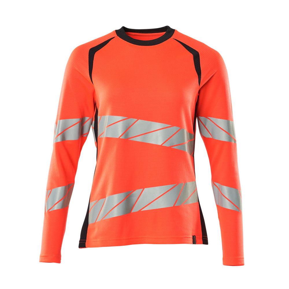 T-shirt, długi rękaw, damski t-shirt o dopasowanym kroju